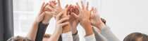 children-with-their-hands-up